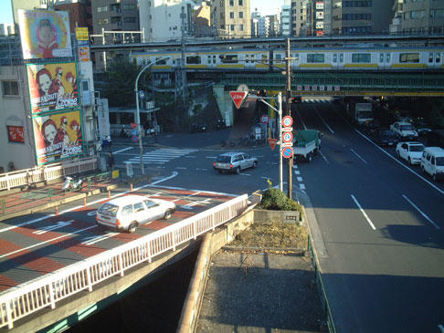 船河原橋vs飯田橋