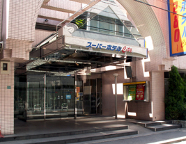 スーパーホテルCity池袋北口:エントランス