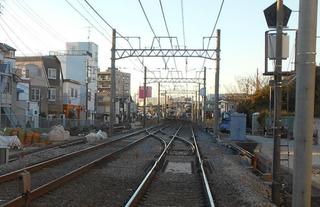 北習志野駅北の新設ポイント(2021/1/31)